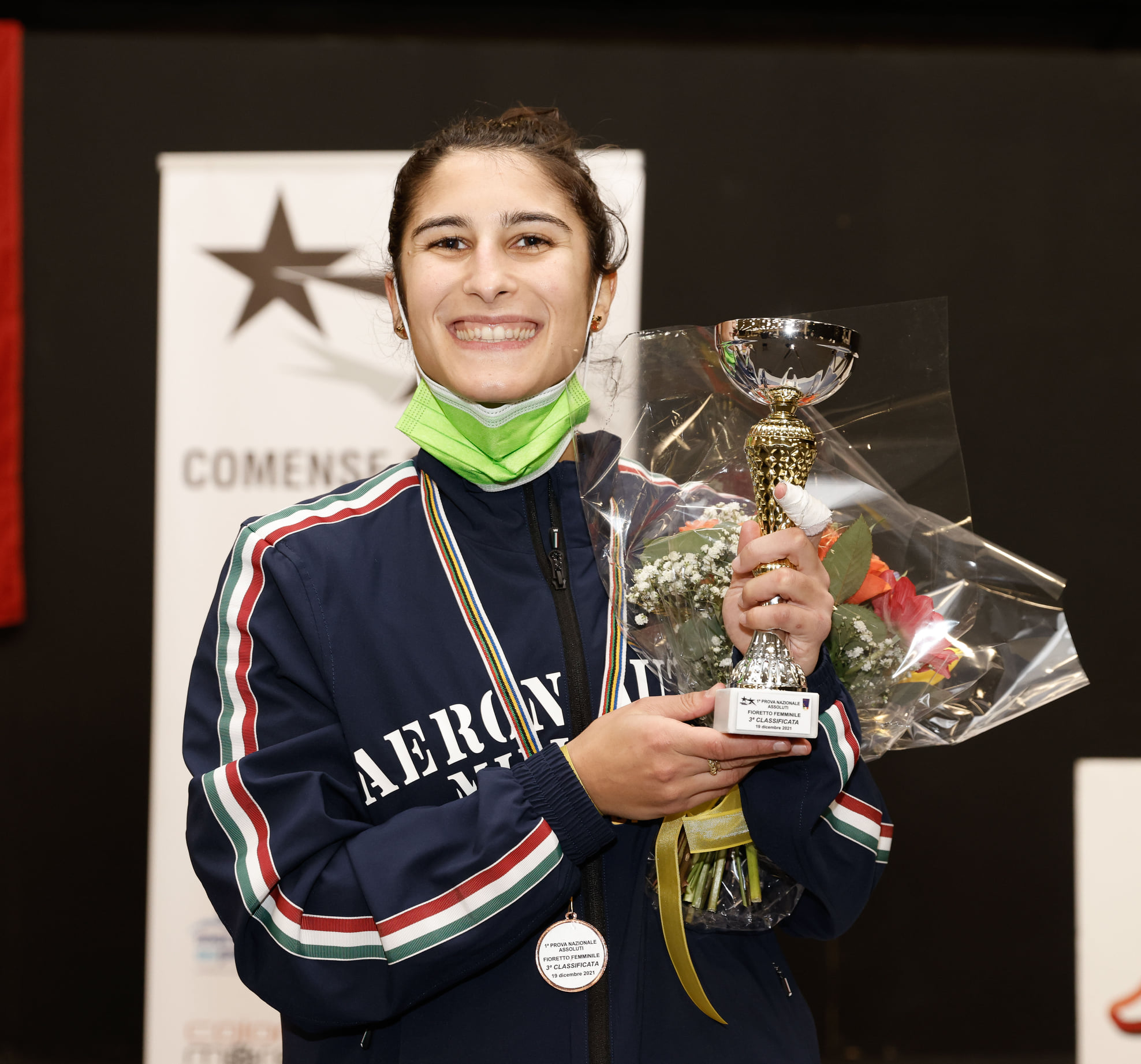 Tenue De Escrime Autographiée Par Francesca Palumbo - Olympiques Paris 2024 - Vente Aux Enchères De Bienfaisance